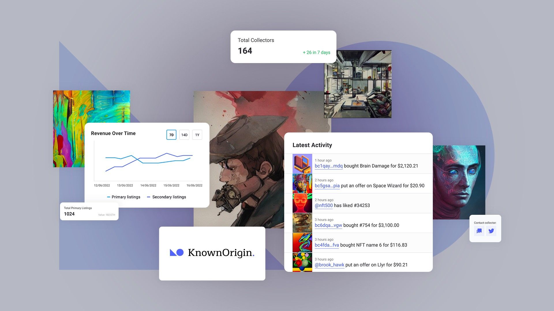 KnownOrigin Artist Portal