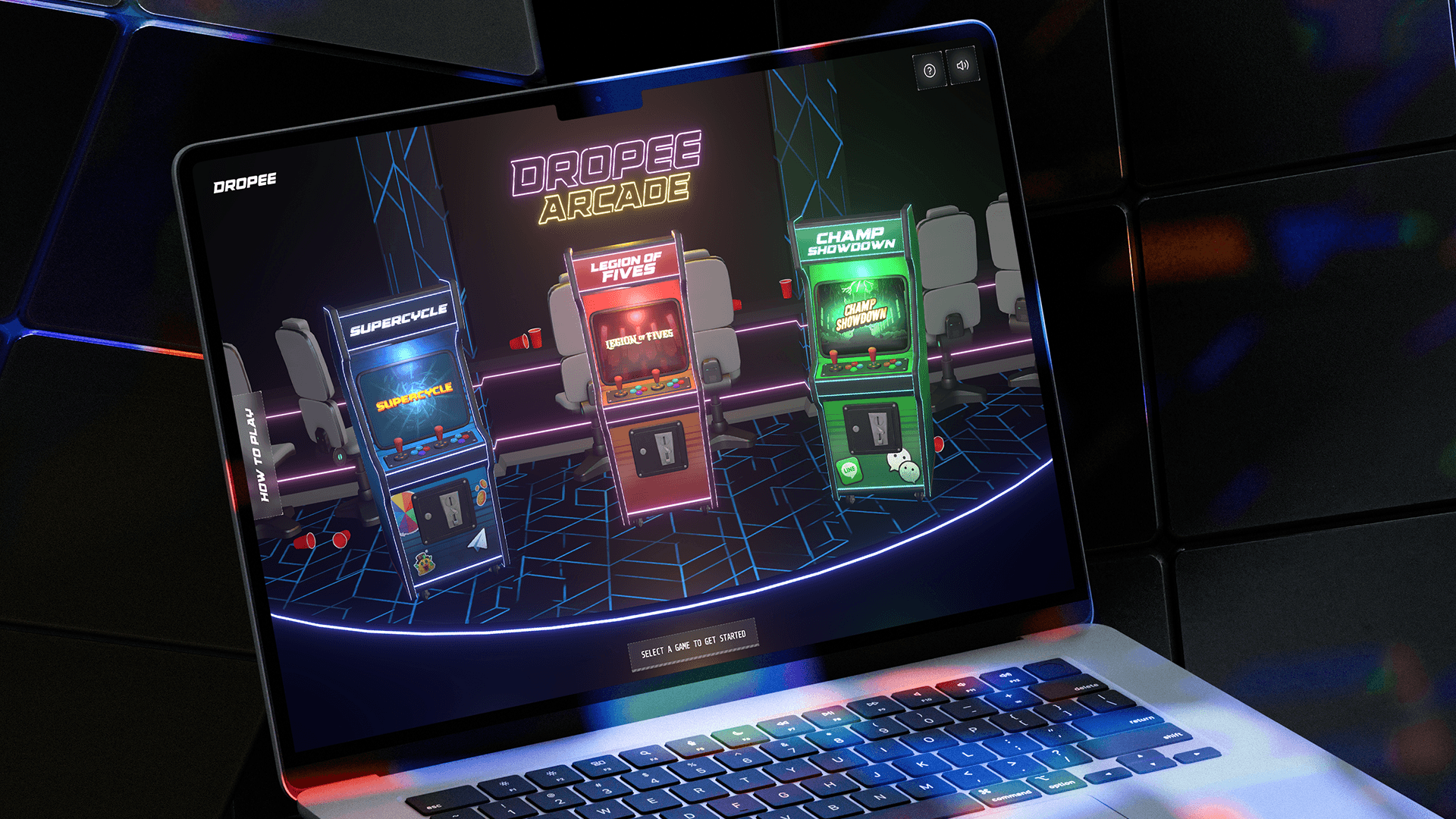 Creating a fun arcade inspired SocialFi platform