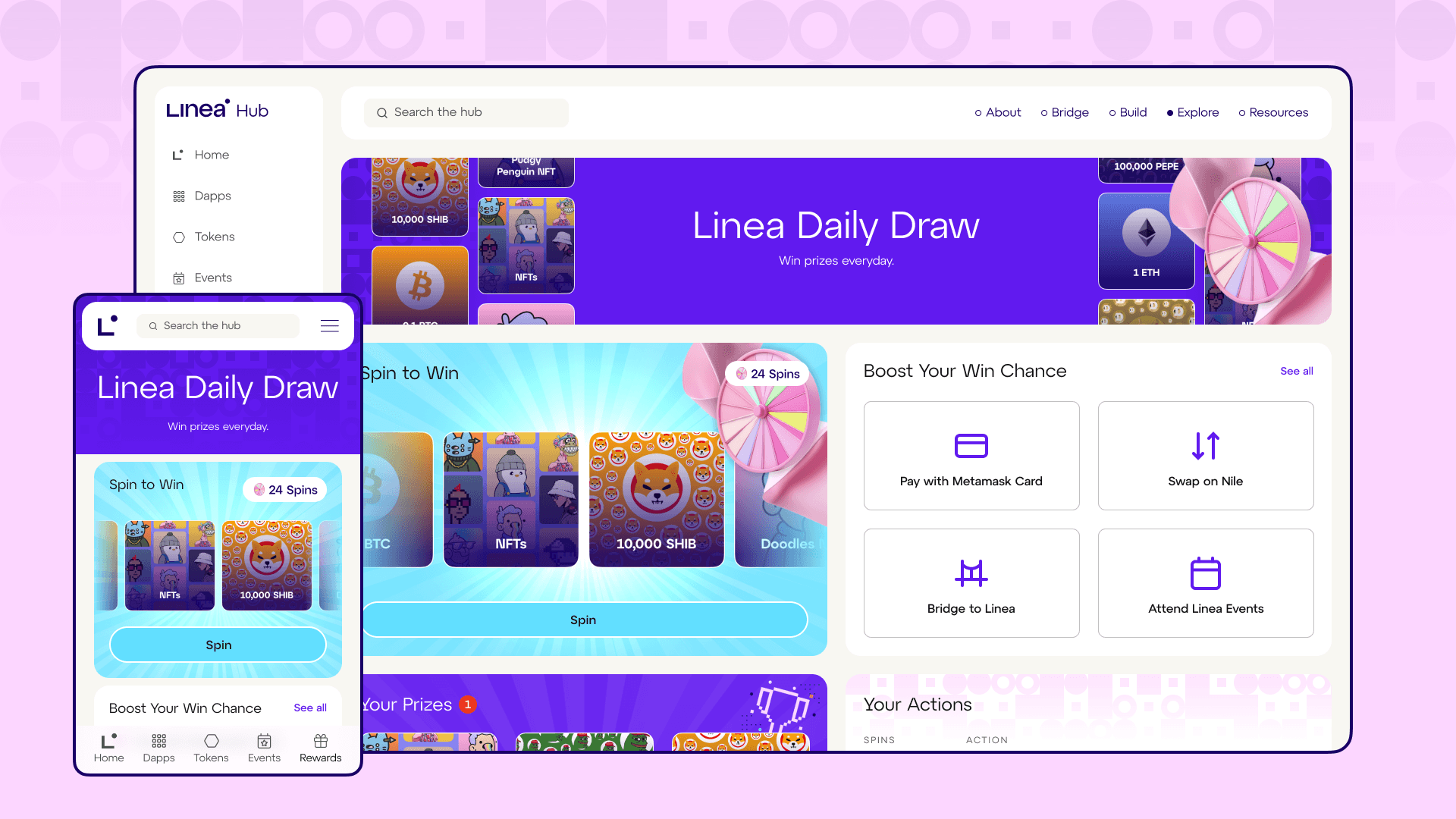 Building a Reward Hub for the biggest token launch of 2025